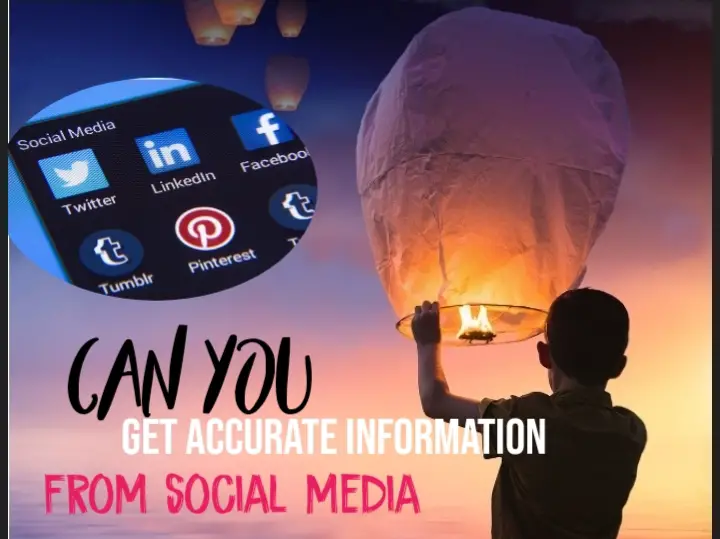 Can you get accurate information from social media